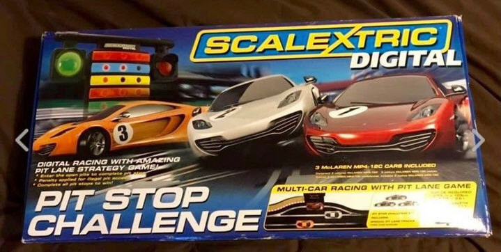 scalextric pit stop challenge
